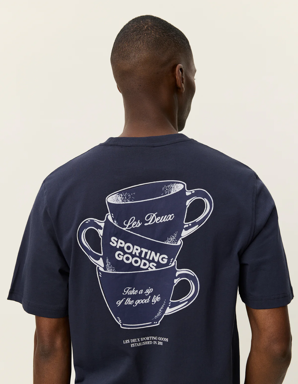 Ben Artist T Shirt - Dark Navy - Image 4