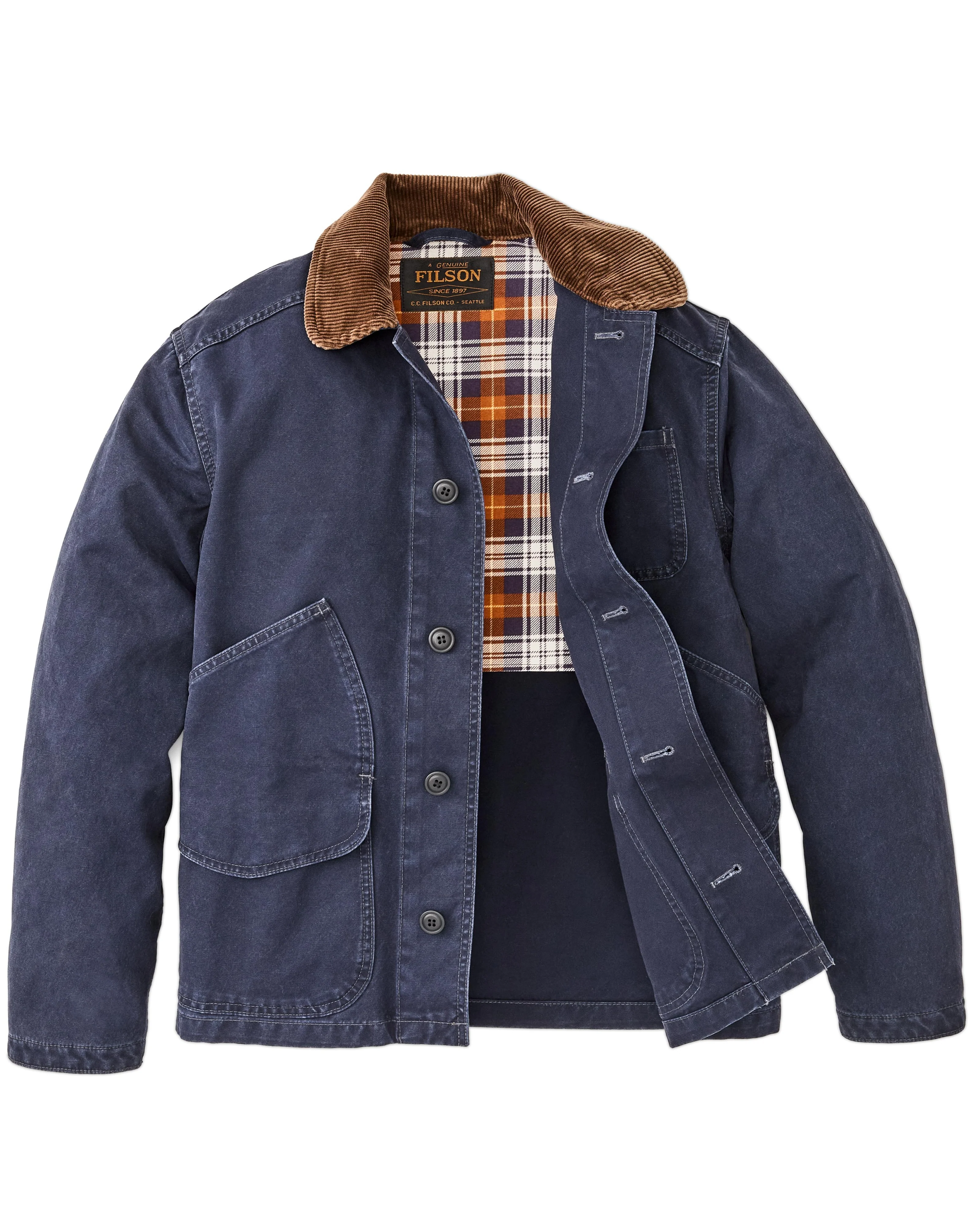 Canvas Outfitter Jacket - Blue Mussel - Image 3