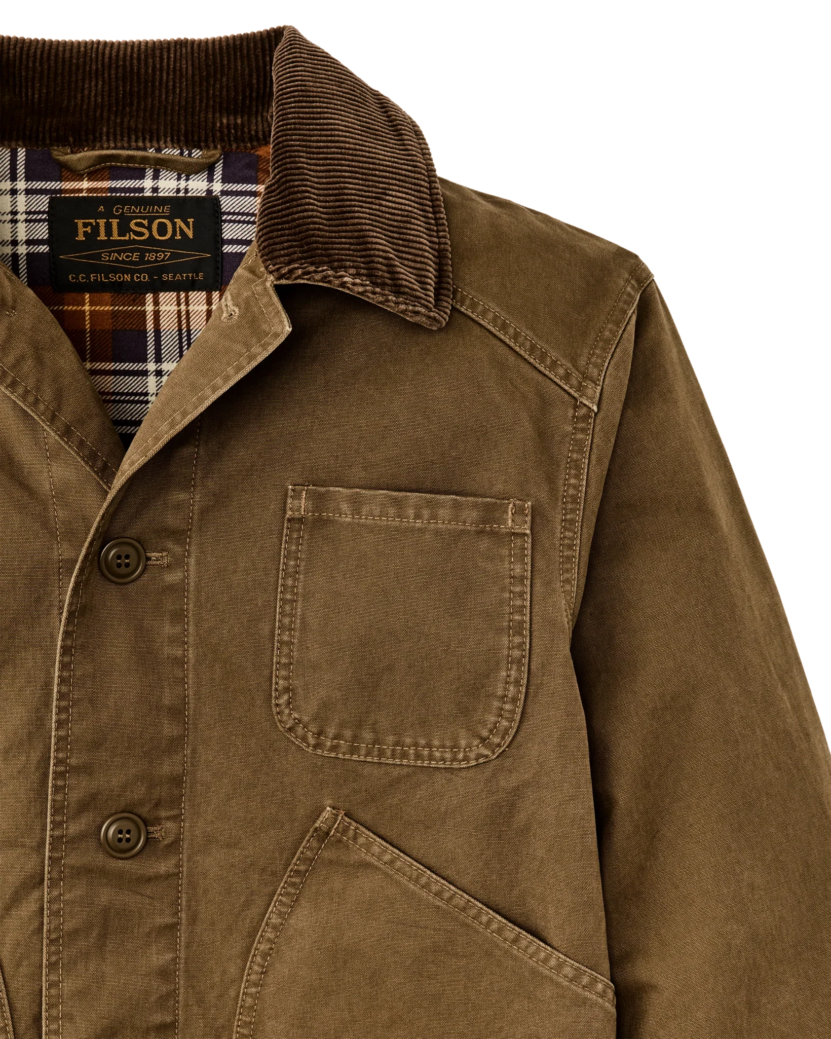 Canvas Outfitter Jacket - Kangaroo Tan - Image 4