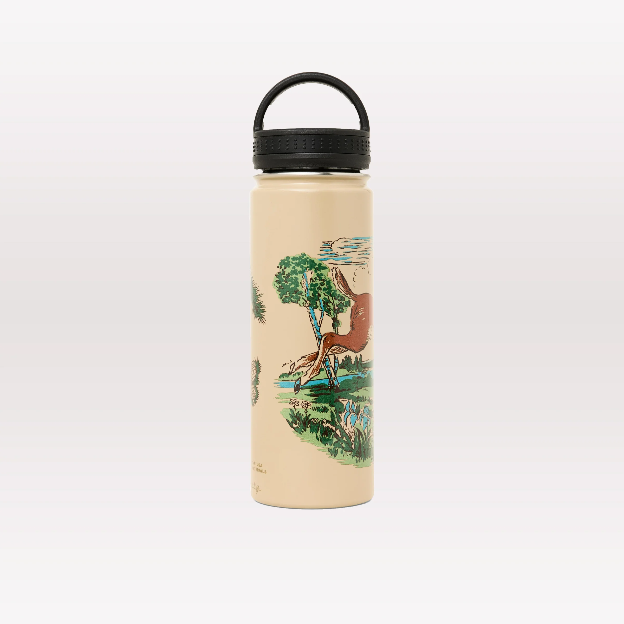 Insulated Metal Water Bottle - Sandstone - Image 3