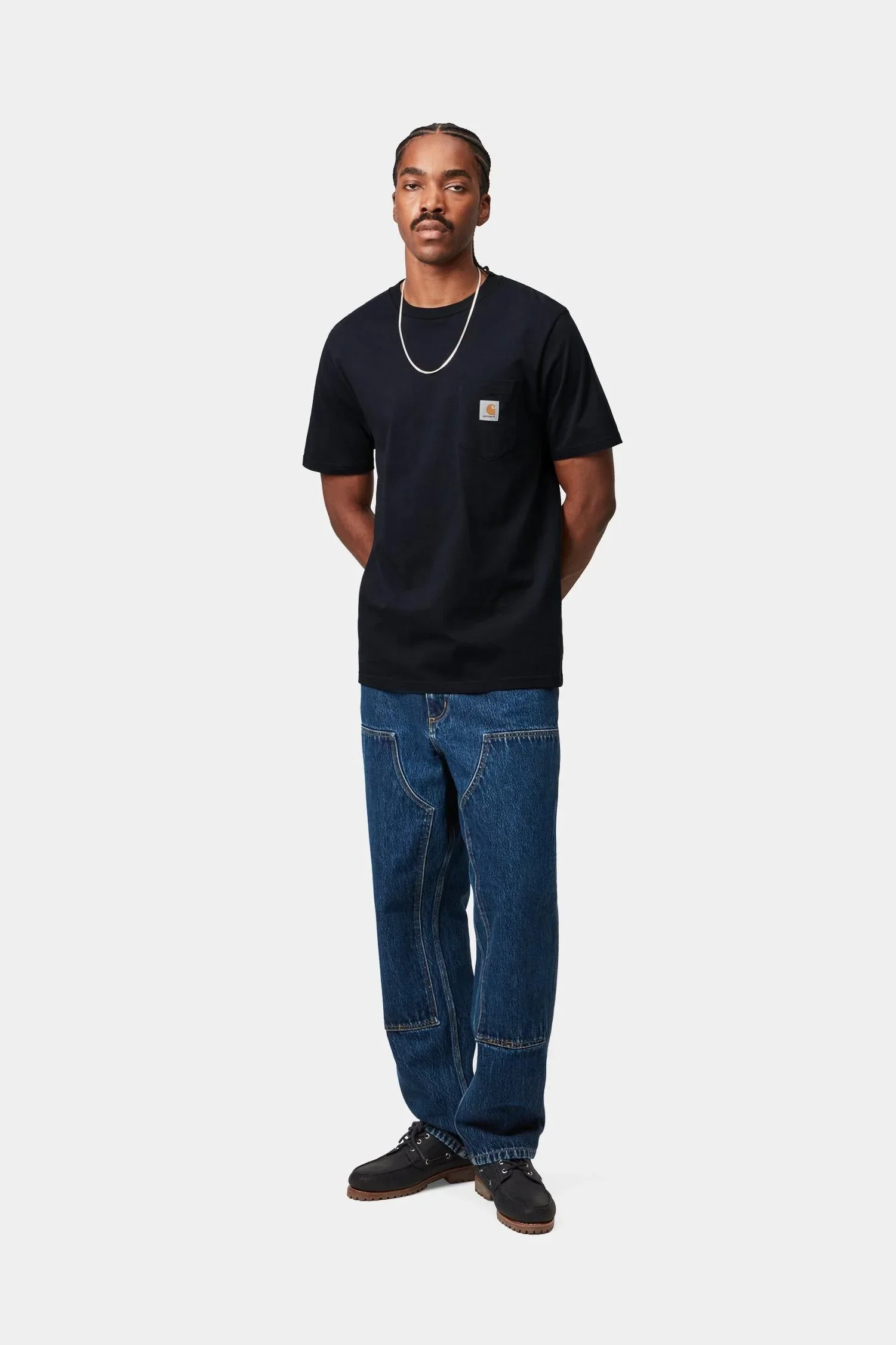 Pocket T-Shirt - Dark Navy - Image 3